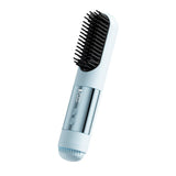 wireless hair comb, cold air hair comb, straightening comb, curling comb, hair styling tool, V1102-108-49395-BLU-E