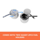 9L Chafing Dish Set Buffet Pan Bain Marie Bow Stainless Steel Food Warmer V201-FAZ4992SI8AU