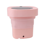 6.5L Washing Machine Folding Portable Automatic Deep Cleaning Wash and Spin Dry Washer with Water V1294-YM0703-3113230146819