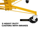 Kartrite 11ft Drywall & Plaster Board Hoist Lifter Heavy-Duty Panel Sheet Handler LFT-11D