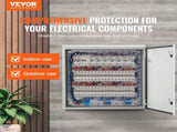Electrical Enclosure, 24'' x 24'' x 8'', UL Certified NEMA 4 Outdoor Enclosure, IP65 V952-TUL60X60X20CMW0NQV0
