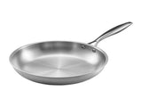 Tri-Ply Stainless Steel Frying Pan, 3 Piece , Cooking Skillet with Heat-Resistant V952-BXGCGSJTBXG8CNBK6001V0