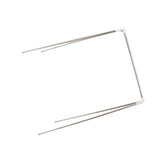 Foldable Garment Rack Stainless Steel Extendable Portable Clothes Drying Rack for Home Travel Small V1294-YM0901-3117240274811