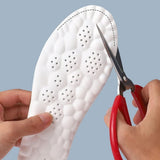 4PCS 4D Insole for Men Women, Breathable Memory Foam Massage Insoles with Arch Support & Cushioned V1366-AZ2-W-10740