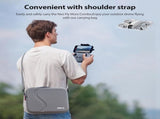 STARTRC Carrying Case for DJI Neo Portable PU Storage Protective Bag for DJI Neo Fly More Combo V413-ST-1123988-NEO-CASE-GREY