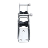 Foldable Boat Anchor Roller with Dual Rollers for Marine Bow Applications, Corrosion Resistant V1341-ZY-WQ86J9C4-SILVER