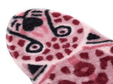 Leopard Print Rug, Pink Leopard Bath Mat for Bathroom Cartoon Cheetah Tiger Door Mat Non Slip V1369-AZ3-W-06008