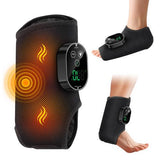 Black Cordless Ankle Heating Pad, Foot and Ankle Massager with Heat Foot Renew Triple V201-MAS3063BL8AU