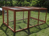 YES4PETS Large Chicken Coop Run Guinea Pig Cage Villa Extension Rabbit Hutch House Pen V278-CAGE32RUN