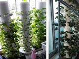 80X Hydroponic Vertical Tower Container DIY Hydroponic Planting Cup Flower Container Plant Growth V1366-AZ2-W-14659