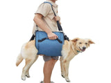 Dog Carry Sling, Emergency Backpack Pet Legs Support & Rehabilitation Dog Lift Harness for Nail V1192-AZ-W-3108