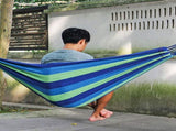 SWETRACE Hammocks for Adults Canvas Blue 1Set 110x31in V1189-LWWAL-20260327-03594