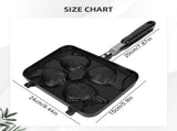Silicone Mold Double Plate Fish Taiyaki Bakeware Single Cake Pan, Fast Heat Conduction Pastry Tray, V1366-AZ2-W-21185