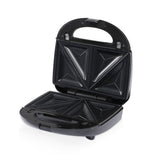 6-in-1 Electric Sandwich Maker with Interchangeable Non-Stick Plates for Waffles, Paninis, Donuts, V1341-ZY-JK8GVXDS-BLACK