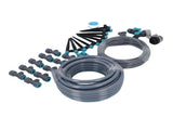 Drip Irrigation System 32.8FT 8 Holes Adjustable Precise Misting Drip Irrigation Sprinkler Kit for V1294-YM0901-3111250079411