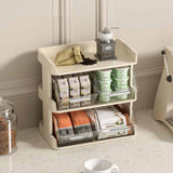Tea Bag Office Bar Desktop Tea Bag Coffee Capsule Storage Rack Multilayer Countertop V1294-YM0710-3117230342012