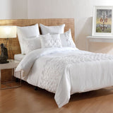 Bianca Miranda White Quilt Cover Set Queen V442-BCA-QUILTCS-MIRANDA-WHITE-QS