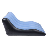 Inflatable Sofa Chair PVC Flocked Inflatable Chair Blow Up Couch for Living Rooms Camping Trips V1294-YM0901-3116250000611
