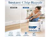 White Furniture Touch-Up Paste, 1.41 Oz Seamless Repair & Easy Application - for Furniture, V1366-AZ2-W-10835