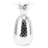 Cocktail Shaker Pineapple Shape Stainless Steel Polished Smooth Surface 500ml for Home Bar Silver V1294-YM0703-3118230139913