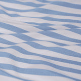 Ardor Frankie Blue Stripe Yarn Dyed Reversible Quilt Cover Set Queen V442-INT-QUILTCS-FRANKIESTRIPE-BLUE-QS