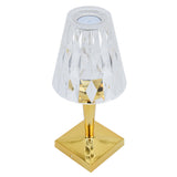 LED Crystal Table Lamp Dimable Desk Lamp USB Charging for Bedroom Decor Warm White Light V1294-YM0901-3119210121311