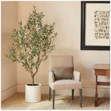 Artificial Olive Tree In French Crock Pot 2M V178-68922