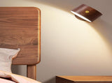Wooden Wall Scone Battery Operated Wall Light LED 360&degRotation Magnetic Ball Stepless Dimming V1366-AZ2-W-03912