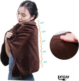 Warm Wrap Blanket Electric Heating Shawl for Women Kids Pets Dogs Cats Rabbits Unisex,and the V1366-AZ2-W-04252