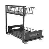 Under Sink Organizers and Storage Sliding Cabinet Basket Organizer 2 Tier Under Bathroom Storage V1294-YM0703-3117230092011