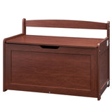 VEVOR Kids Toy Storage Bench Wooden Toy Box Chest 32.68 x 17.91 x 24.02" Cherry V952-XTETCWDYHLBCRKUO3V0