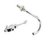 Bathroom Basin Faucet Set Medicine Laboratory Foot Pedal Sink Water Tap Kit Accessory V1294-YM0901-3112200051711