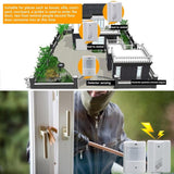 Wireless Doorbell Alarm With 2 Infrared Sensors For Home / Office PRL-4200-CDM-S