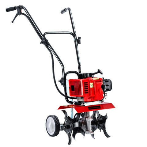 Giantz 88CC Tiller Rototiller Garden Cultivator 4 Blades Soil Power Rotary Hoe GTC-ET-4B-OG