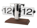 Flip Desk Clock Vintage Large Number 24 Hours Auto Flip Down Mechanical Clock for Home Living Room V1294-YM0901-3115250023811