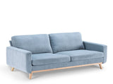 Comforro Willow 2 Seater Compressed Sofa V1158-SF-LM2442-21-2S-AQUA