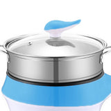 Electric Cooker Multifunctional Two Speed Portable Mini Electric Frying Pan Wok Rice Cooker for V1294-YM0716-3113220124413