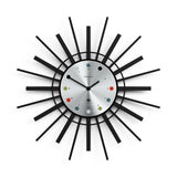 Newgate Stingray Wall Clock Black - Silver Dial V398-NGSTING316K