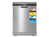 Devanti 10 Place Settings Freestanding Dishwasher Silver BDW-10-FS36E-SS