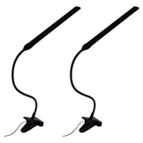 2X Clip-on LED Easel Light with ClearSun LED Technology,Clamp Light, Adjustable and Flexible Neck V1370-AZ4-07632