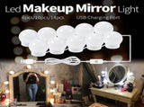 LED Vanity Mirror Lights Kit with 14 Dimmable Light Bulbs for Makeup Vanity Table Set in Dressing V1294-YM0901-DZ0083-3
