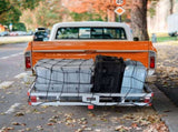 49.4 x 22.4 x 7.1 in Hitch Cargo Carrier, 500lb Capacity Trailer Hitch Mount Aluminum Cargo Basket, V952-CHXLK47206500F92QV0