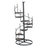 European Style Decorative Plant Shelf Multifuctional Wrought Iron Plant Rack Easy to Install for V1294-YM0714-3115210185311