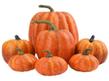 7PCS Simulation Pumpkin Model Artificial Pumpkin Decoration Home Table Decor for Thanksgiving and V1294-YM0716-10351044