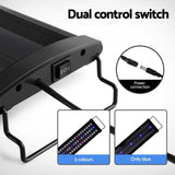 i.Pet Aquarium Light Full Spectrum 90CM Aqua Plant Fish Tank Lamp AQUAR-LT-90-BK