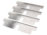 4PCS Stainless Steel Stove Counter Gaps Cover Heatproof Adjustable 35 to 70CM Stove Gaps Guards V1294-YM0901-3118250019711