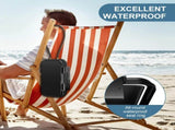 Cash Box, Portable Safe, Small Beach Safe, Locker, Security, Combination Lock, Vacation, for Cats, V1189-LC-HW-00020