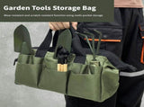 Professional Thick Fabric Construction Tool Bag High Capacity Design Dustproof Coating For Jobsite V1366-AZ2-W-16839