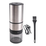 Electric Coffee Grinder - Rechargeable USB Bean Mill, Portable Automatic Grinder V1263-JX-4446