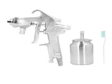 G1/4 Air Painter High Atomization Siphon Feed Pneumatic Painter 1000ml Large Capacity Air V1294-YM0523-3114220044011